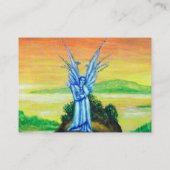 CARTE DE VISITE ANGEL À DOUBLE LUMIÈRE (Dos)