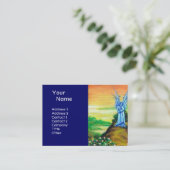 CARTE DE VISITE ANGEL À DOUBLE LUMIÈRE (Debout devant)