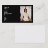Carte De Visite Angel, Abbott Handerson Thayer Fine Art (Devant / Derrière)