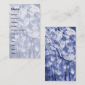 Carte De Visite Angel Blue ! (Devant / Derrière)