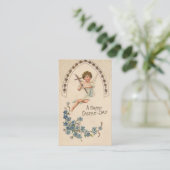 Carte De Visite Angel Bonne fête de Pâques (Debout devant)