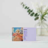 CARTE DE VISITE ANGEL DE NOËL (Debout devant)