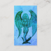 Carte De Visite Angel en style tatouage (Dos)