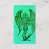 Carte De Visite Angel en style tatouage (Dos)