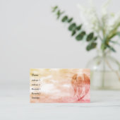 Carte De Visite Angel en style tatouage (Debout devant)