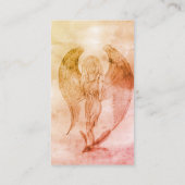 Carte De Visite Angel en style tatouage (Dos)
