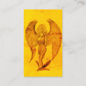 Carte De Visite Angel en style tatouage (Dos)