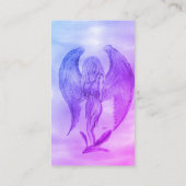 Carte De Visite Angel en style tatouage (Dos)