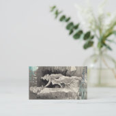Carte De Visite Angel et déesse Valentine (Debout devant)