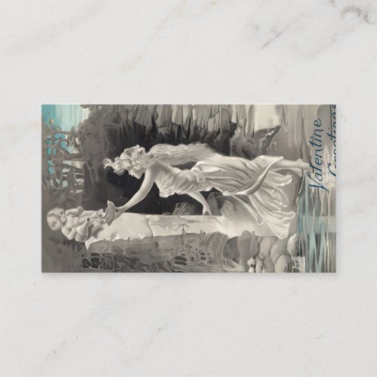 Carte De Visite Angel et déesse Valentine (Devant)