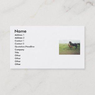 Carte De Visite Angel et pot