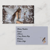 Carte De Visite Angel et sa colombe (Devant / Derrière)