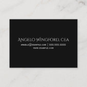 Carte De Visite Angel Wings Black (Dos)