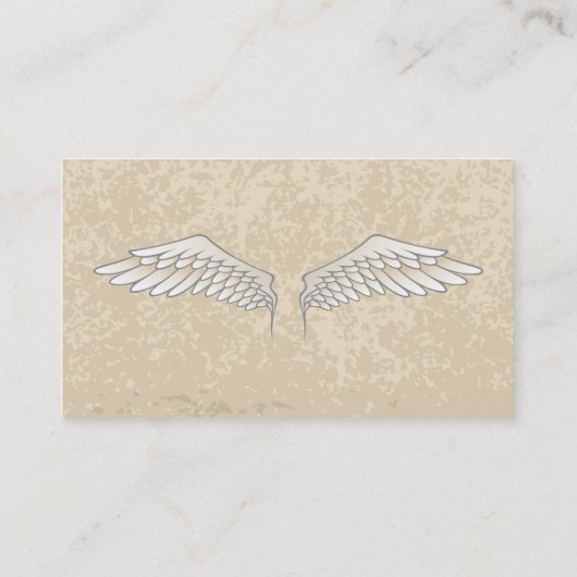 Carte De Visite Angel Wings Bouddy (Dos)