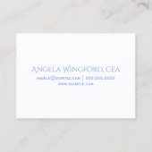 Carte De Visite ANGEL WINGS Dreamy Beauté (Dos)