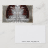 Carte De Visite Angel Wings Flocon de neige (Devant / Derrière)