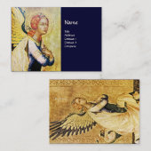 CARTE DE VISITE ANGÉLE DE LA NACITÉ (Devant / Derrière)