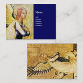 CARTE DE VISITE ANGÉLE DE LA NACITÉ (Devant / Derrière)