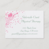 Carte de visite angélique (Dos)