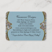 Carte De Visite Anges au professionnel élégant de jeu (Dos)