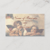 Carte De Visite Anges de la Madone Sixtine par Raphaël Raffaello (Devant)