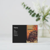 Carte De Visite ANGES JOUER MUSIQUE, détails (Debout devant)