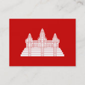 Carte De Visite Angkor Vat Ver.2.0. Temple khmer (Dos)