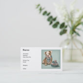 Carte de visite anglais de bouledogue (Debout devant)