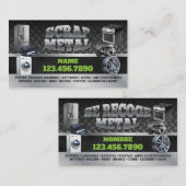 Carte de visite anglais-espagnol (Devant / Derrière)