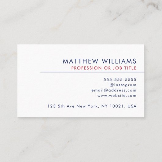 Carte De Visite Anglais Tutor Professional QR Code Logo Moderne (Dos)