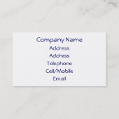 CARTE DE VISITE ANGLETERRE VICTORIENNE (Dos)