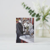 CARTE DE VISITE ANGLETERRE VICTORIENNE (Debout devant)