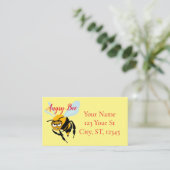 Carte De Visite Angry Bee Thunder_Cove (Debout devant)