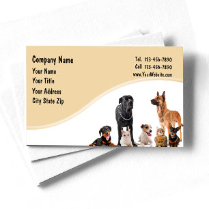 Carte de visite animal
