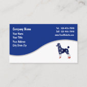 Carte de visite animal (Devant)