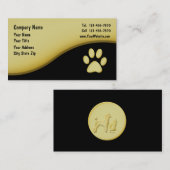 Carte de visite animal (Devant / Derrière)