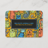 Carte De Visite Animal Care / Veterinarian (Devant)