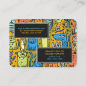 Carte De Visite Animal Care / Veterinarian (Dos)