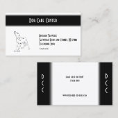 Carte De Visite Animal de chien dalmate (Devant / Derrière)
