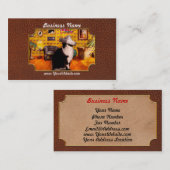 Carte De Visite Animal - Le chat (Devant / Derrière)