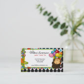 Carte De Visite Animateur pour enfants (Debout devant)