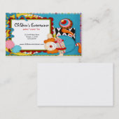 Carte De Visite Animateur pour enfants (Devant / Derrière)