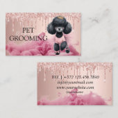 Carte De Visite Animaux Animaux Animaux Spas Grossissant Salon Chi (Devant / Derrière)