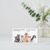 Carte De Visite Animaux assis en groupe (Debout devant)