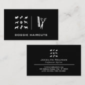 Carte De Visite Animaux Chiens Animaux | Gros (Devant / Derrière)