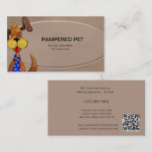 Carte De Visite Animaux de compagnie/Carte de visite vétérinaire (Devant / Derrière)