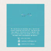 Carte De Visite Animaux de compagnie dans le lave-vaisselle (Intérieur déplié)