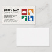 Carte De Visite Animaux domestiques | Animal Shop (Devant / Derrière)
