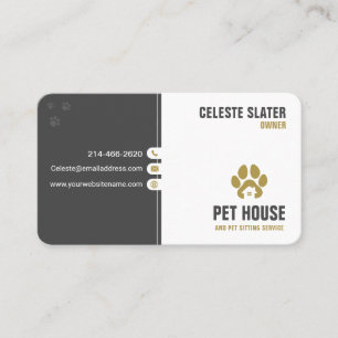 Carte De Visite Animaux domestiques, Clinique Vétérinaire, Animaux