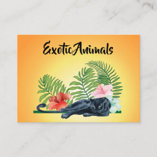 Carte De Visite Animaux exotiques